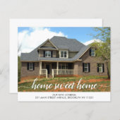 予算ホーム甘い新しいアドレス写真の移動 (正面/裏面)