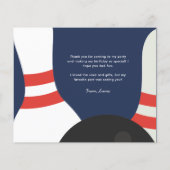 予算ボーリング子サンキューカード (裏面)