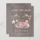 予算ボ素朴ホフローラ〔雄ジカの〕枝角保存日 (正面/裏面)