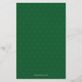 予算ポット金ゴールドSt patricks day招待状 (裏面)