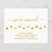 予算ポーエレガントト印刷金ゴールドの移行発表 (正面)