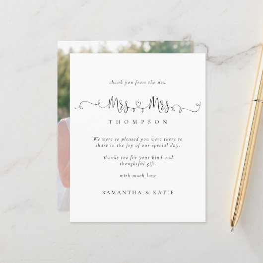 予算ミセス・ミセス・リングや輪写真レズ結婚ビア感謝していズ (正面/裏面インサイチュ)