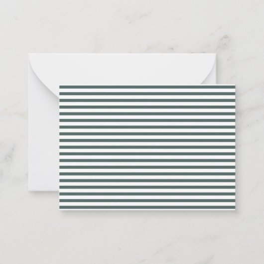 予算ミニサイズユーカリ結婚式の日付を保存 ノートカード (裏面)