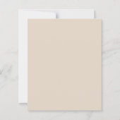 予算ミニマリストのアイススケートメリークリスマスカード (裏面)