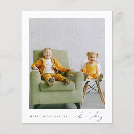 予算ミニマリストのクリスマス |写真シンプルのスクリプト (正面)