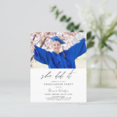 予算ミニマリスト彼女はそれを卒業パーティーをした (スタンド正面)