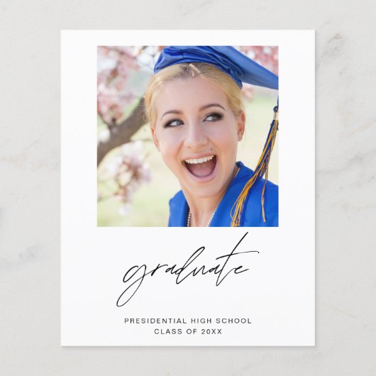 予算ミニマリスト彼女はそれを卒業パーティーをした (裏面)