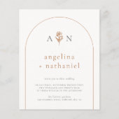 予算ミニマリストTerracotta Arch & Photo 結婚's (正面)