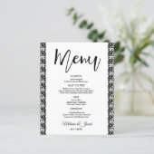 予算ミニマルエレガントリストのクラシックメニュー (スタンド正面)