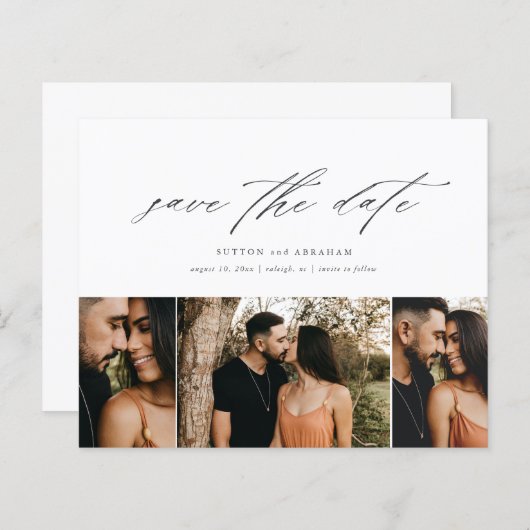 予算ミニマルスクリプト3写真の保存日付 (正面/裏面)