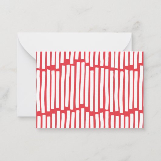 予算ミニマルタイポグラフィ3写真クリスマス ノートカード (裏面)