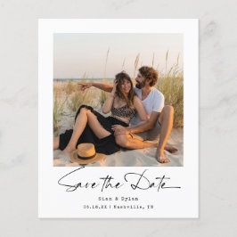 予算ミニマル写真保存日付 チラシ