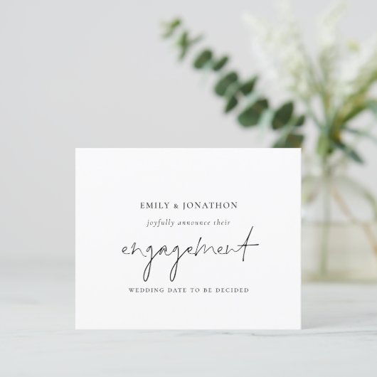 予算ミニマル写真婚約発表 (スタンド正面)