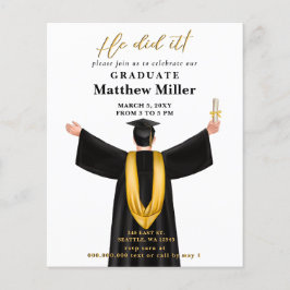 予算ミニマル写真彼はそれを卒業した