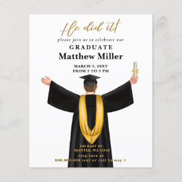 予算ミニマル写真彼はそれを卒業した