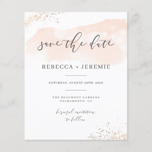 予算ミニマル赤面水の色日付の保存 (正面)