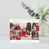 予算ミニマル5枚フォトメリークリスマス (スタンド正面)