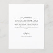 予算ミニマルArch写真サンキューカード チラシ