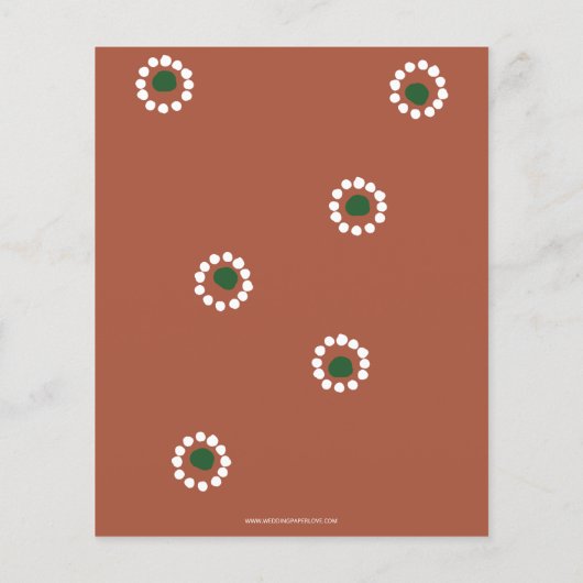 予算メキシコフィエスタボホバロウェディングアグッズ (裏面)