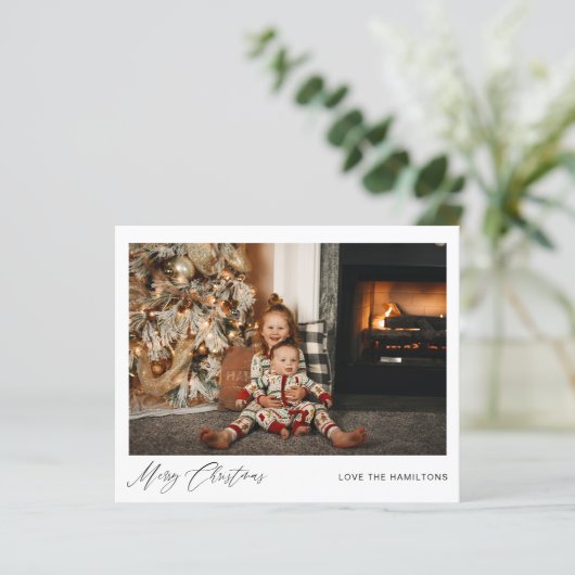 予算メリークリスマスインスタントフォト (スタンド正面)