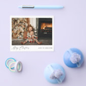 予算メリークリスマスインスタントフォト チラシ (シングル)