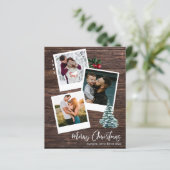 予算メリークリスマス3インスタントフォト素朴 (スタンド正面)