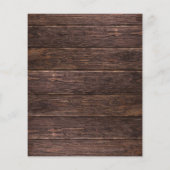 予算メリークリスマス3インスタントフォト素朴 チラシ (裏面)