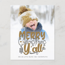 予算メリークリスマスY'Allフォトスクリプアートト