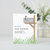 予算メールボックスの新しいアドレスの移動のお知らせ (スタンド正面)