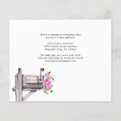 予算メールボックスフローラの新しいホーム移行のお知らせ (裏面)