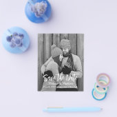 予算モダンの保存素朴日 チラシ (シングル)