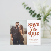 予算モダンタイポグラフィ写真の保存日付 (スタンド正面)