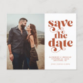 予算モダンタイポグラフィ写真の保存日付 (正面)