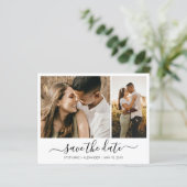 予算モダンタイポグラフィ写真の保存日付 (スタンド正面)