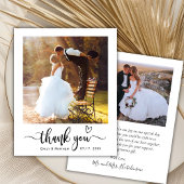 予算モダンタイポグラフィ2写真結婚の感謝