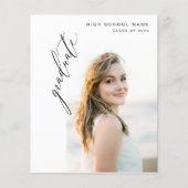 予算モダントレンディー写真卒業パーティー (正面)