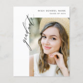 予算モダントレンディー写真卒業パーティー (正面)