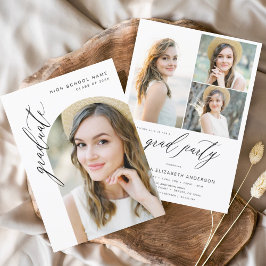 予算モダントレンディー写真卒業パーティー