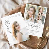 予算モダントレンディー写真卒業パーティー