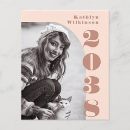 予算モダンバラピンクアーチグラッド発表 チラシ