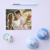 予算モダンミニマル写真サンキューカード チラシ (シングル)