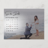 予算モダンミニマル写真保存 ポストカード (正面)