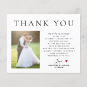 予算モダンミニマ結婚ル写真感謝していのあなた チラシ (正面)