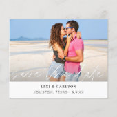 予算モダン写真と書道4 W保存日 チラシ (正面)