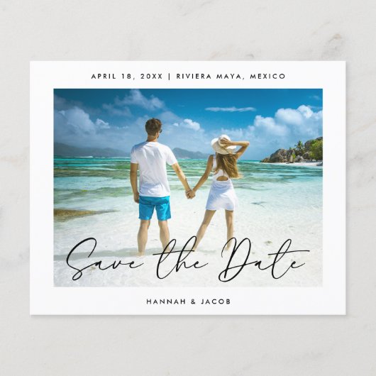 予算モダン写真の保存日付 (正面)