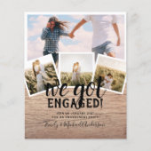 予算モダン写真婚約発表 (正面)