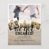 予算モダン写真婚約発表 (正面)