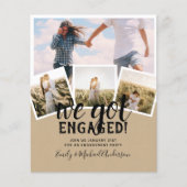 予算モダン写真婚約発表 (正面)