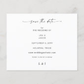 予算モダン写真&書道5日付を保存 (裏面)