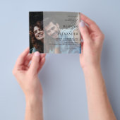 予算モダン名写真8結婚H チラシ (手)